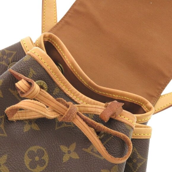 Louis Vuitton Montsouris MM Monogram Backpack Daypack Bag 0829 - Picture 6 of 9